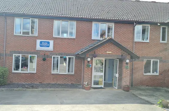 Elm Lodge Care Home - outside view of care home
